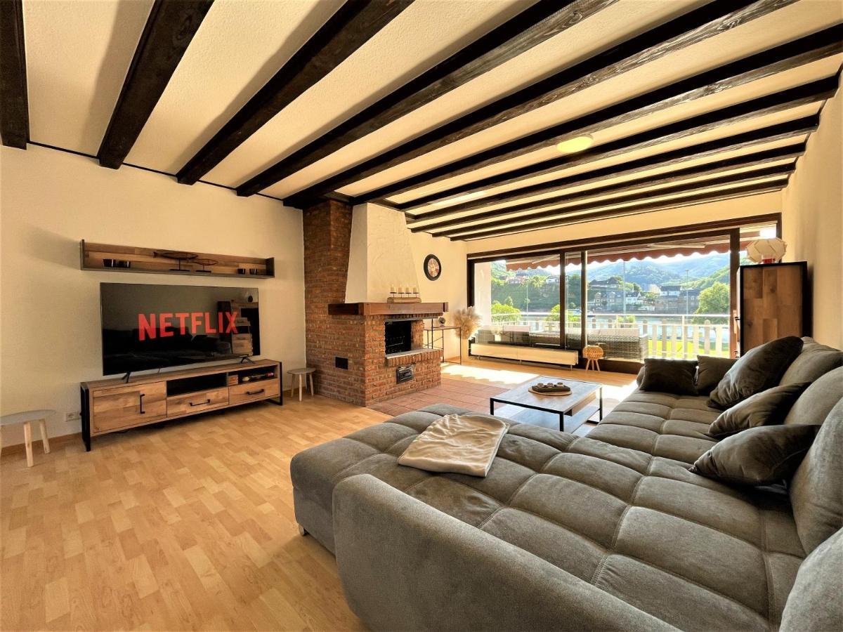 布莱Traumaussicht Kamin Balkon Burgblick 65 Zoll Tv Netflix Sky Joyn Lindenplatz公寓 外观 照片
