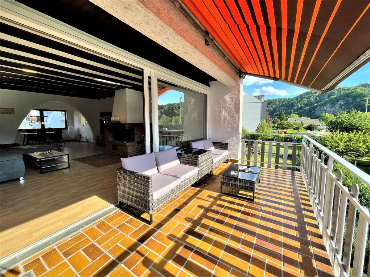 布莱Traumaussicht Kamin Balkon Burgblick 65 Zoll Tv Netflix Sky Joyn Lindenplatz公寓 外观 照片