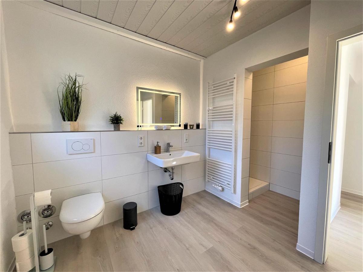 布莱Traumaussicht Kamin Balkon Burgblick 65 Zoll Tv Netflix Sky Joyn Lindenplatz公寓 外观 照片